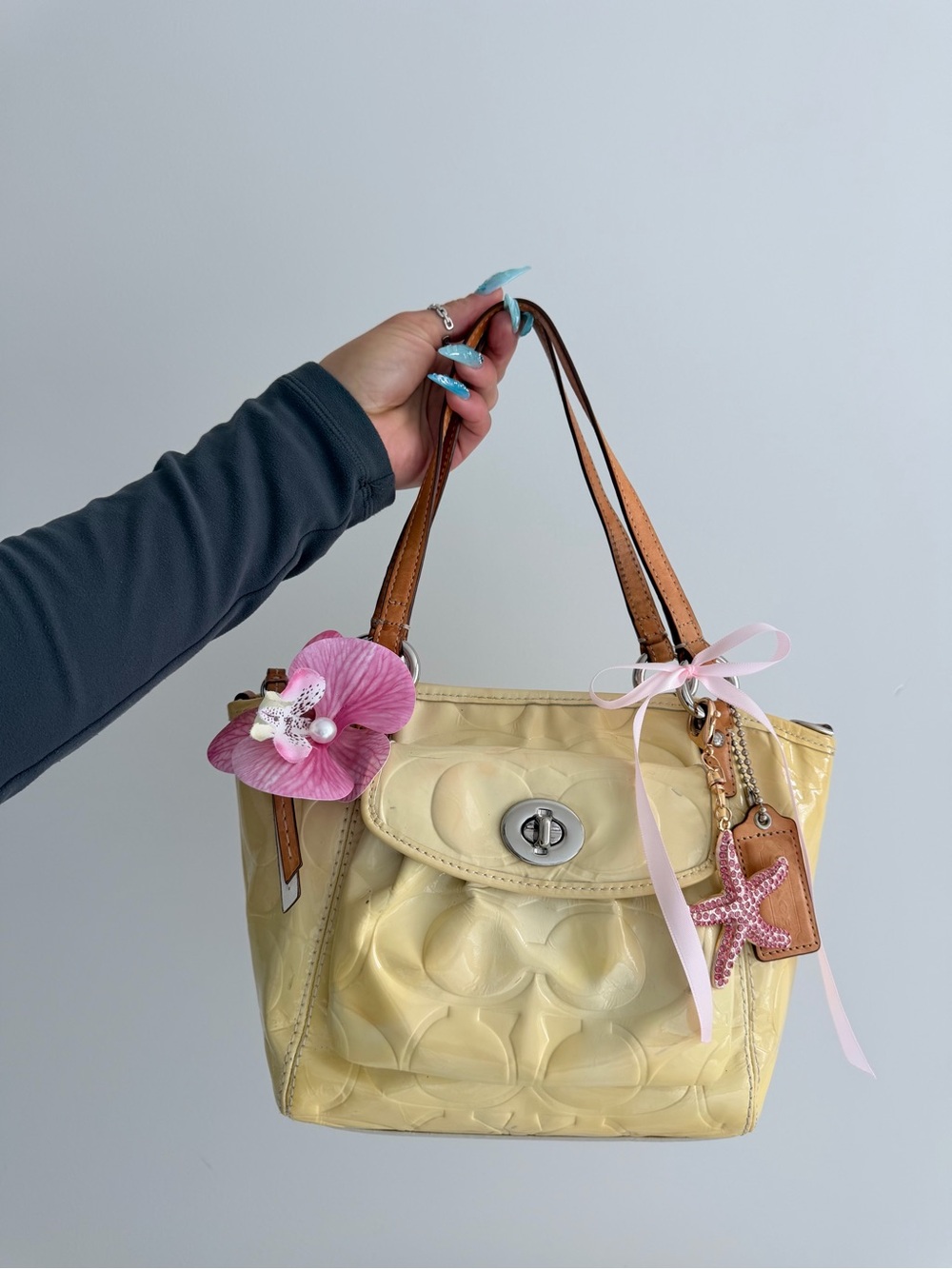 vintage Coach Leah Mini Shoulder Bag